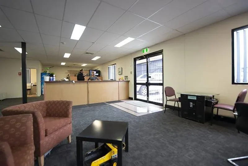 Beam Office Reception Scene